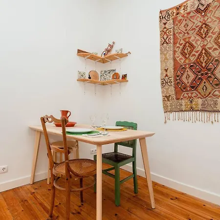Appartement Cosy 2 Bed Flat With Terrace Near Av Liberdade