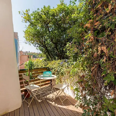 Cosy 2 Bed Flat With Terrace Near Av Liberdade Apartamento *